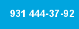 931 444-37-92